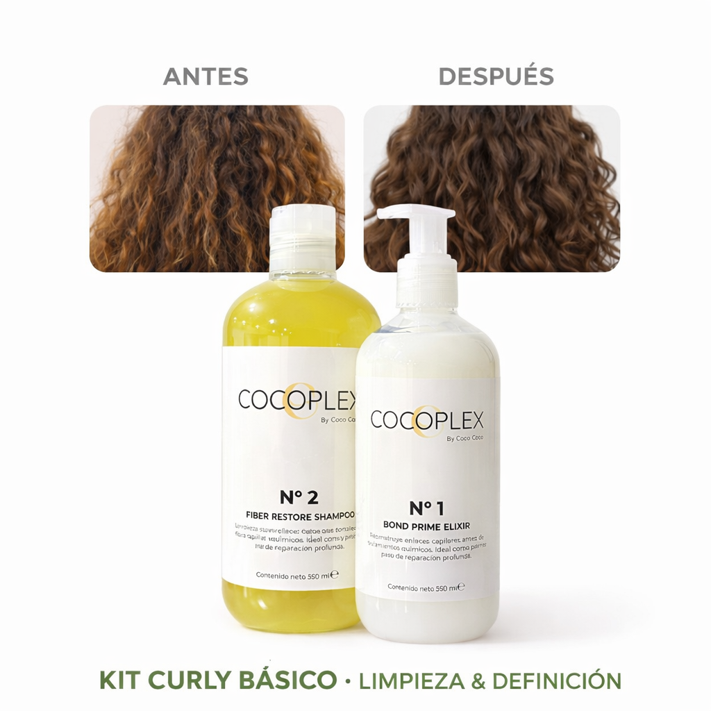 KIT CURLY BÁSICO · LIMPIEZA & DEFINICIÓN