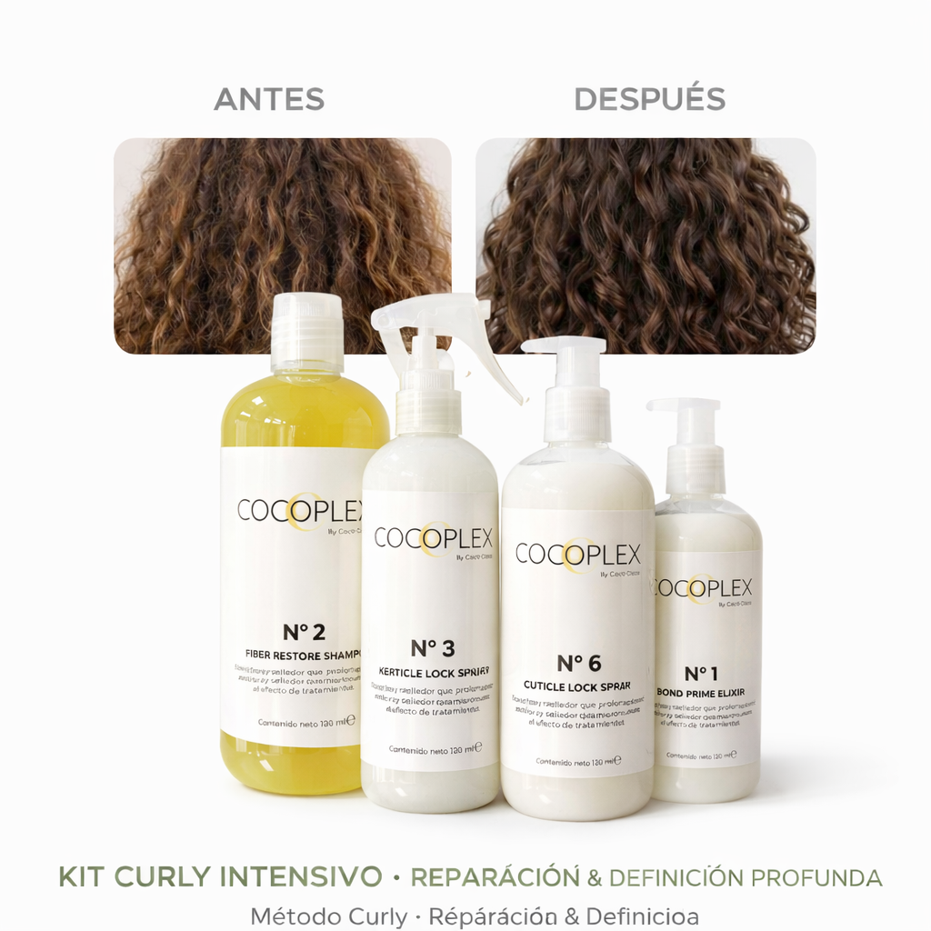 KIT CURLY INTENSIVO · REPARACIÓN & DEFINICIÓN PROFUNDA